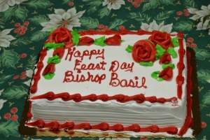 Celebrating Bishop Basil Losten's Feast Day on January 1, 2016