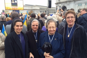 SSMI's attend blessing of Holodomor monument in Washington, DC