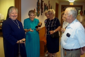 Historical Visit of the Sisters Servants of Mary Immaculate at BVM, Palos Park, IL