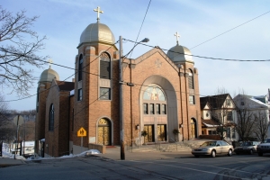 Visiting St. Nicholas Ukrainian Catholic Church in Minersville, PA